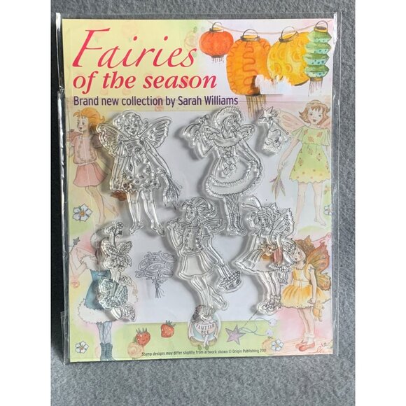 Fairies of the Season Collection By Sarah Williams Clear Stamps Crafting & Scrap - Picture 6 of 6